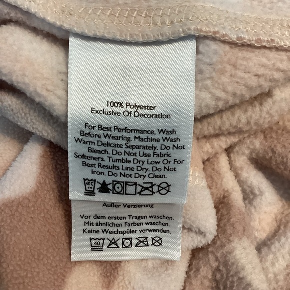 Eddie Bauer 1/4 Zip Fleece Pullover Pink Camo Print Women’s Size XL - Picture 7 of 7